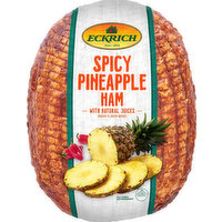 Eckrich Sliced Spicy Pineapple Ham, 1 Pound