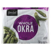 Essential Everyday Okra, Whole, 16 Ounce