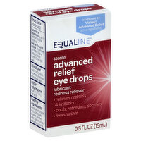 Equaline Eye Drops, Advanced Relief, 0.5 Ounce