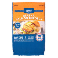 Trident Salmon Burgers, Alaska, 6 Each