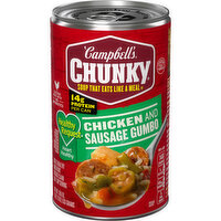 Campbell's® Chunky® Healthy Request® Chicken and Sausage Gumbo Soup, 18.8 Ounce