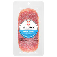 Del Duca Salami, Genoa, Uncured, 3 Ounce