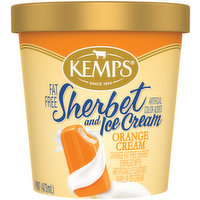 Kemps Orange Cream Sherbet, 16 Ounce