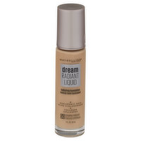 Maybelline Dream Radiant Liquid Hydrating Foundation, Creamy Natural 50, 1 Ounce