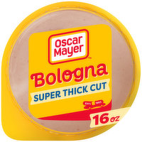 Oscar Mayer 2X Thicker Super Thick Cut Bologna Sliced Lunch Meat, 16 Ounce