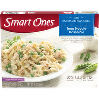 Smart Ones Tuna Noodle Casserole with Mafalda Pasta, Peas, Creamy Sauce & Breadcrumbs Frozen Meal, 9 Ounce