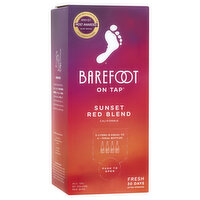 Barefoot Cellars On Tap Red Blend Red Wine, 3 Litre