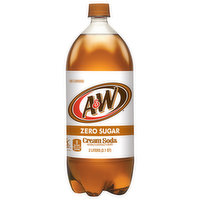 A&W Cream Soda, Zero Sugar, 2 Litre