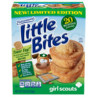 Entenmann's Little Bites Muffins, French Toast Flavor, Girl Scouts, 20 Each