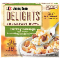 Jimmy Dean Breakfast Bowl, Turkey Sausage, 7 Ounce