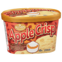 Kemps Ice Cream, Apple Crisp, 1.5 Quart