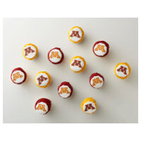 Cub Bakery Minnesota Gophers Cupcakes, 12 Count, 1 Each