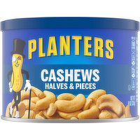 Planters Cashews, Halves & Pieces, 8 Ounce