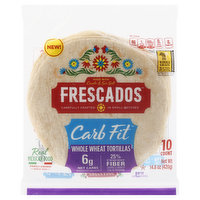 Frescados Carb Fit Tortillas, Whole Wheat, 10 Each