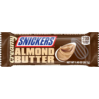 Snickers Chocolate Bar, Almond Butter, Creamy, Squares, 1.4 Ounce