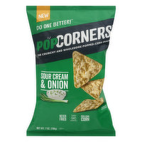 PopCorners Popped-Corn Snack, Sour Cream & Onion, 7 Ounce