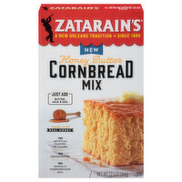 Zatarain's Honey Butter Cornbread Mix, 12.5 Ounce