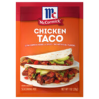 McCormick Chicken Taco Seasoning Mix, 1 Ounce