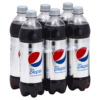 Pepsi Soda, Diet, 12 fl oz, 6 Pack, 144 Fluid ounce