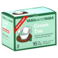 YamaMotoYama Green Tea, Bags, 16 Each