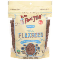 Bob's Red Mill Flaxseed, Whole, Premium, 13 Ounce