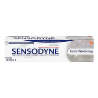 Sensodyne Toothpaste, Extra Whitening, 4 Ounce
