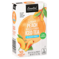 Essential Everyday Drink Mix, Sugar Free, Peach Iced Tea, Light, 10 Each
