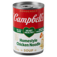 Campbell's® Condensed Heart Healthy Homestyle Chicken Noodle Soup, 10.5 Ounce