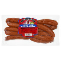 Ambassador Beef Wieners, Natural Casing, 19.5 Ounce