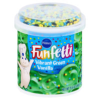 Pillsbury Frosting, Vibrant Green Vanilla, 15.6 Ounce