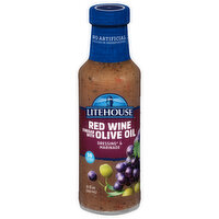 Litehouse Dressing & Marinade, Red Wine, Vinegar with Olive Oil, 12 Fluid ounce