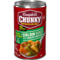 Campbell's® Chunky® Healthy Request® Sirloin Burger with Country Vegetable Beef Soup, 18.8 Ounce