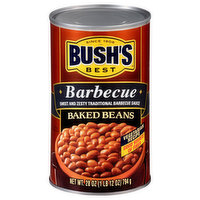 Bush's Best Baked Beans, Barbecue, 28 Ounce