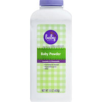 Baby Basics Baby Powder, Lavender & Chamomile, 15 Ounce
