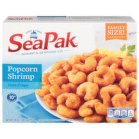 SeaPak Popcorn Shrimp, Oven Crispy, Family Size, 28 Ounce