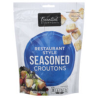Essential Everyday Croutons, Seasoned, Restaurant Style, 5 Ounce