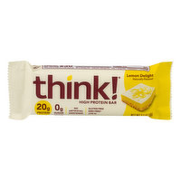 Think! High Protein Bar, Lemon Delight, 2.1 Ounce