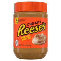 Reese's Peanut Butter, Creamy, 18 Ounce