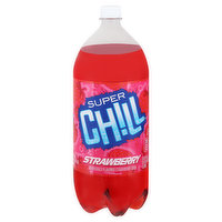 Super Chill Soda, Strawberry, 67.6 Fluid ounce