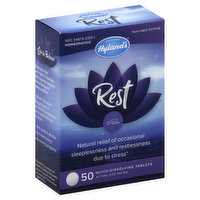 Hyland's Rest, 194 mg, Quick-Dissolving Tablets, 50 Each