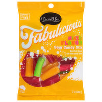 Darrell Lea Fabulicious Sour Candy Stix, Mixed Flavor, 7 Ounce