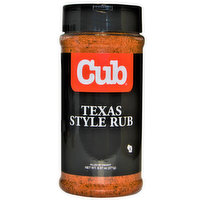 Cub Texas Style Rub, 9.57 Ounce