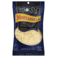 Haolam Cheese, Shredded, Low Moisture, Mozzarella, Part Skim, 8 Ounce