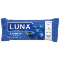 Luna Nutrition Bar, Blueberry Bliss, Whole, 1.69 Ounce