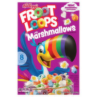 Froot Loops Multigrain Cereal, with Marshmallows, Sweetened, 10.5 Ounce
