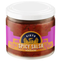 Siete Salsa, Roja, Casera Style, Spicy, 10.5 Ounce