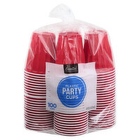 Essential Everyday Party Cups, Plastic, 18 Ounces, 100 Each