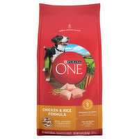 Purina One Dog Food, Chicken & Rice Formula, Adult, 8 Pound