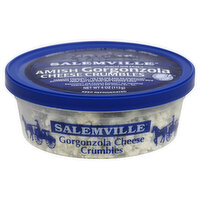 Salemville Cheese, Crumbles, Amish Gorgonzola, 4 Ounce