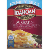 Idahoan Potato Slices, Au Gratin, Homestyle Casserole, Family Size, 7.34 Ounce